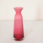 Victorian Pink Glass Hyacinth Vase