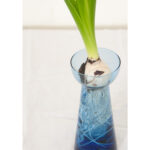Victorian Blue Glass Hyacinth Vase
