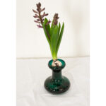 Victorian Green Glass Hyacinth Vase