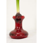Victorian Red Glass Hyacinth Vase