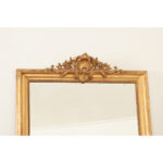 French Louis XVI Gold Gilt Mantle Mirror