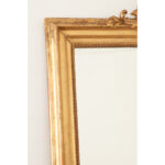 French Louis XVI Gold Gilt Mantle Mirror