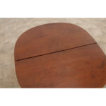 Pair of French Mahogany Demilune Table Ends