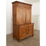 French 19th Century Fruitwood Buffet A Deux Corps