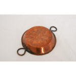 Small Copper Pan with Iron Handles