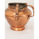 French Hammered Copper Pitcher