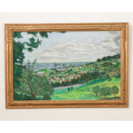 French 20th Century Large Landscape Painting