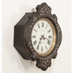 French 19th Century Napoleon III Style Wall Clock