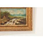 French Gilt Framed Landscape Painting