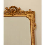 French 19th Century Gold Gilt Louis XVI Style Mirror