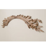 French 19th Century Carved Arched Fragment