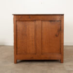 French 19th Century Solid Oak Sacristy Cabinet