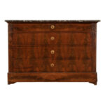 French Mahogany Louis Philippe Style Commode