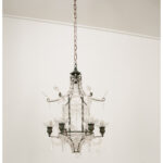Pair of Reproduction Pagoda Style Lantern Chandeliers