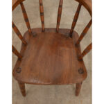 English 19th Century Smokers Bow Chair