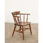 English 19th Century Smokers Bow Chair