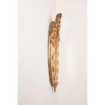 French 19th Century Painted & Gilt Oval Mirror