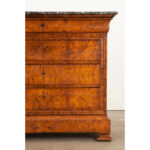 French 19th Century Burl Louis Philippe Commode