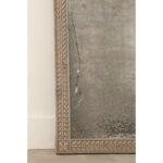 French 19th Century Carved and Painted Mirror