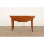 French Fruitwood Drop Leaf Table from Normandy