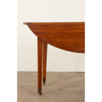French Fruitwood Drop Leaf Table from Normandy
