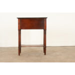 French 19th Century Louis XVI Style Mahogany Bedside Table