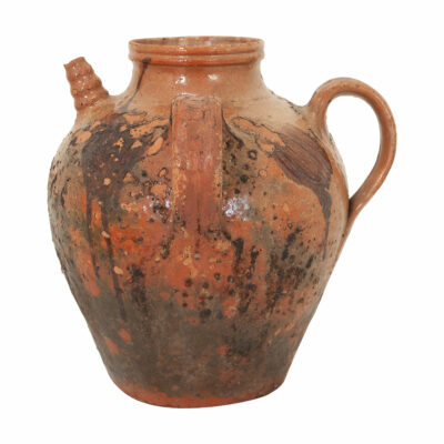 French Early 19th Century Terracotta Olive Oil Jar