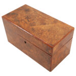 English 19th Century Burl Wood Box