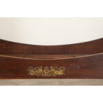 French 19th Century Empire Daybed & Bed Crown