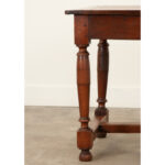 French 18th Century Solid Oak Writing Table
