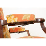 English 19th Century Upholstered Mahogany Recliner