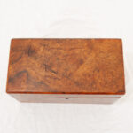 English 19th Century Burl Wood Box