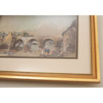 English 19th Century Diorama in Gilt Frame