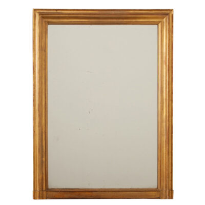French 19th Century Gold Gilt Mantel Mirror