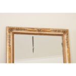French 19th Century Painted & Giltwood Mantle Mirror