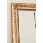 French 19th Century Painted & Giltwood Mantle Mirror