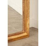 French 19th Century Symmetrical Gold Gilt Mirror
