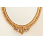 French 19th Century Louis XVI Style Gold Gilt Mirror