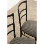 French 19th Century Ebonized Opera Chairs