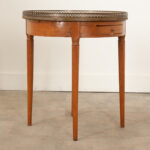 French 19th Century Fruitwood Gueridon Bouillette