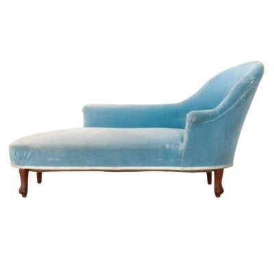 French Vintage Meridienne or Chaise Longue