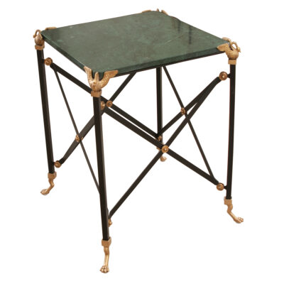 French Empire Style Marble Topped Table