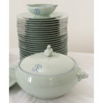 French Raynaud & Co Limoges “F D” Dinner Service