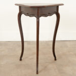 French  Louis XV Style Oak Triangle Table