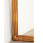 French Massive Painted Gold Framed Mirror