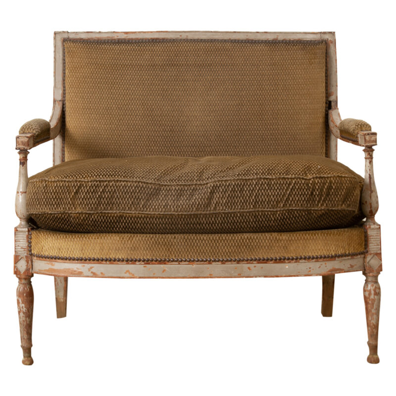 French 19th Century Painted Directoire Settee