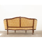 French 19th Century Carved Walnut Settee