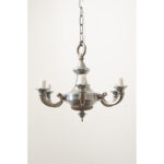 French Silver Plate 6 – Light Chandelier