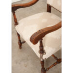 French 19th Century Walnut & Upholstered Fauteuil