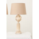 French Pair of Marble Table Lamps